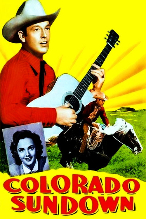 Movie poster for Colorado Sundown (1952)