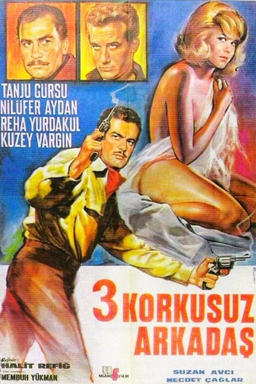 Movie poster for Üç Korkusuz Arkadaş (1966)