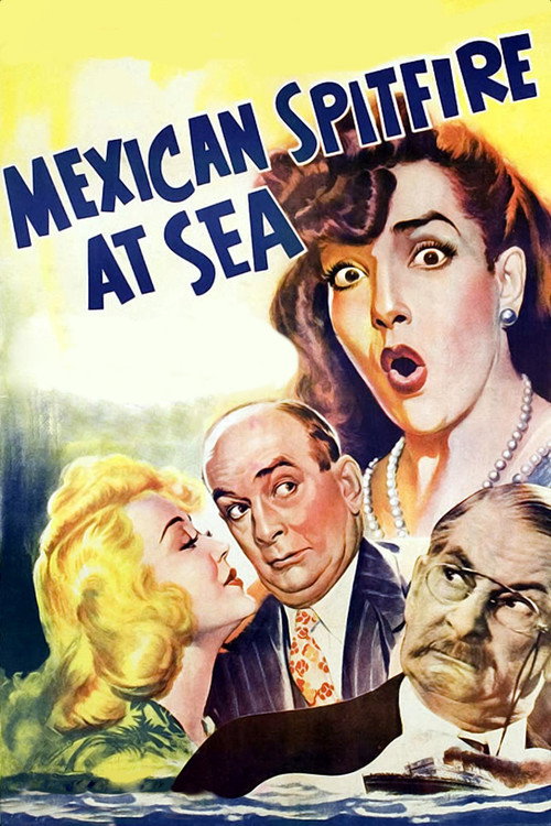 Movie poster for Mexican Spitfire at Sea (1942)