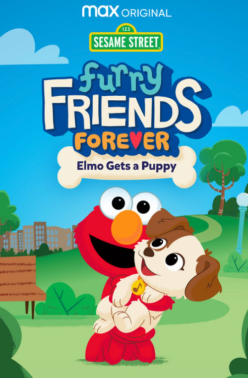 Movie poster for Furry Friends Forever: Elmo Gets a Puppy (2021)