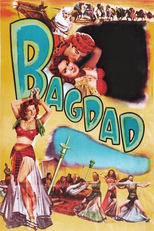 Movie poster for Bagdad (1949)