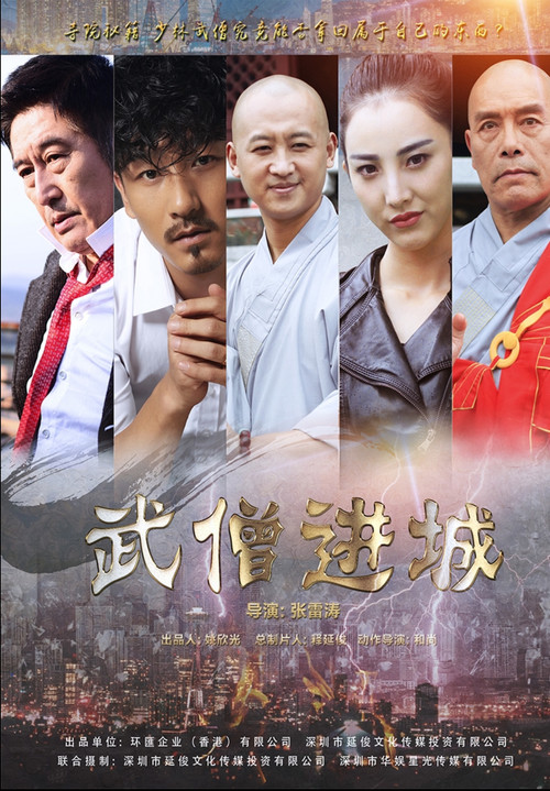 Movie poster for 武僧进城 (2017)