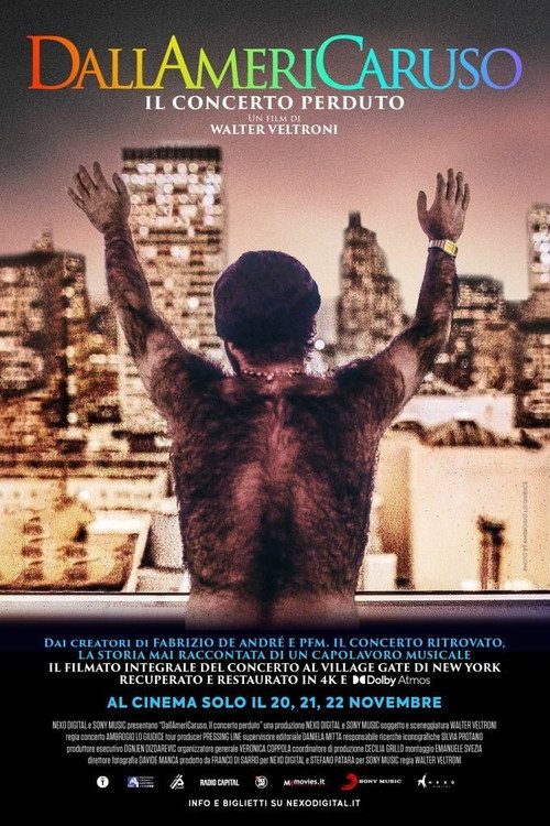 Movie poster for DallAmeriCaruso - Il concerto perduto (2023)