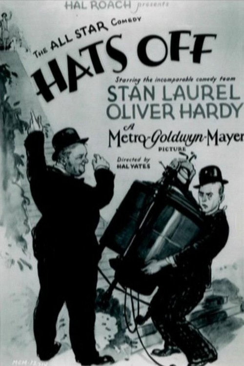 Movie poster for Hats Off (1927)