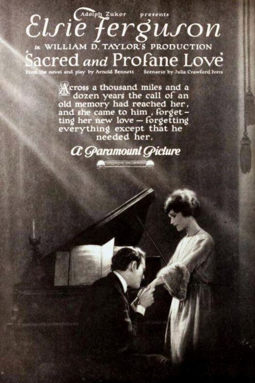 Movie poster for Sacred and Profane Love (1921)