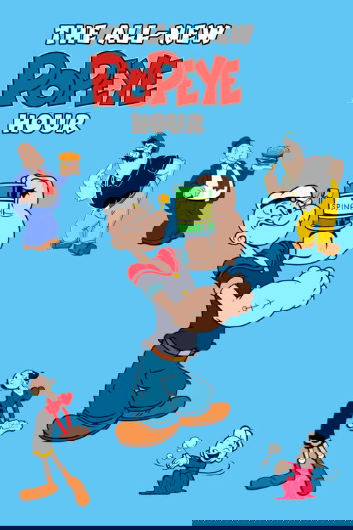 The All-New Popeye Hour poster