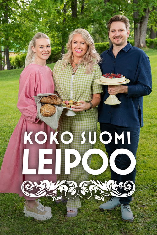 Koko Suomi leipoo poster