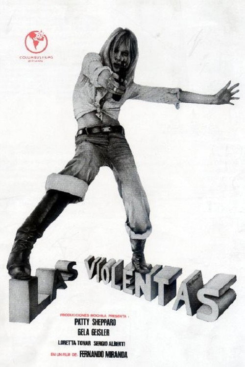 Movie poster for Las violentas (1974)