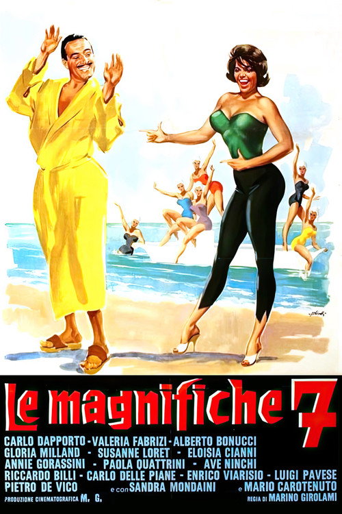 Movie poster for Le magnifiche 7 (1961)