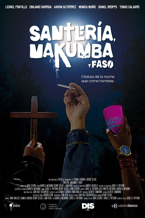 Movie poster for Santería, Makumba y Faso (2023)