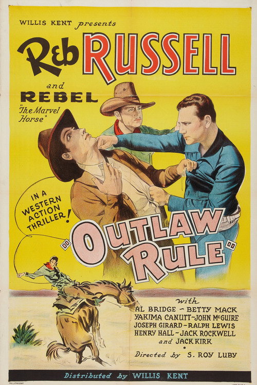 Movie poster for Outlaw Rule (1935)