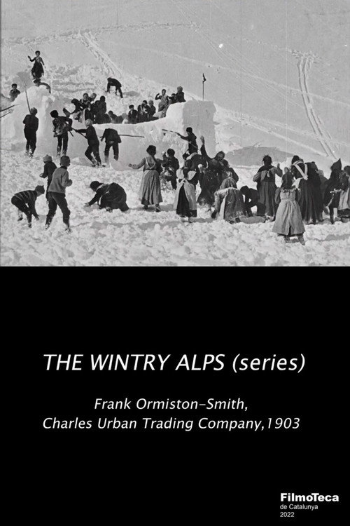 Movie poster for The Wintry Alps (1903)