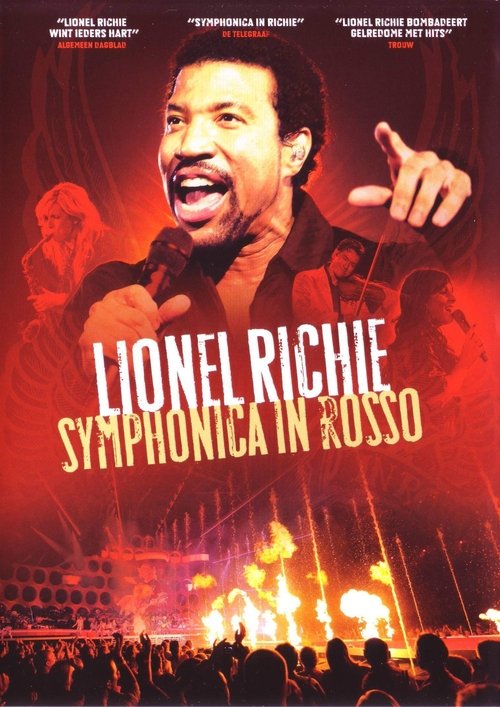 Movie poster for Lionel Richie: Symphonica in Rosso (2008)