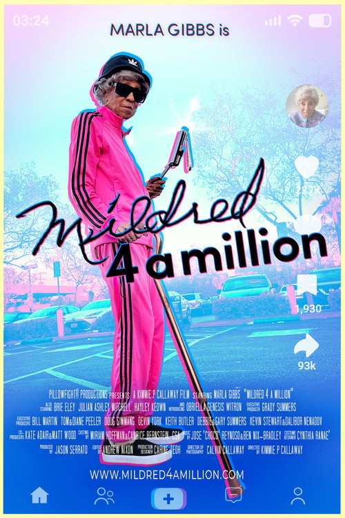 Movie poster for Mildred 4 a Million (2024)