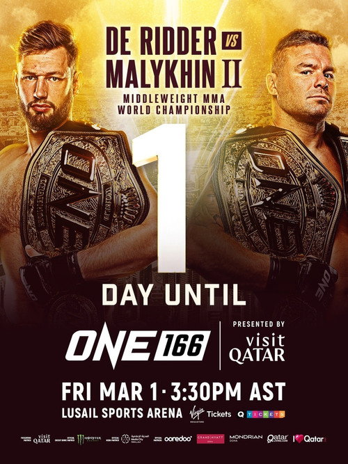 Movie poster for ONE 166: Qatar (2024)