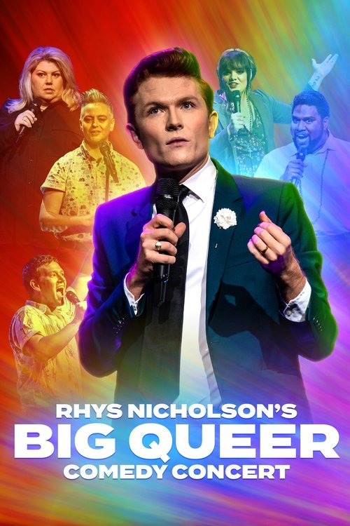 Movie poster for Rhys Nicholson's Big Queer Comedy Concert (2023)