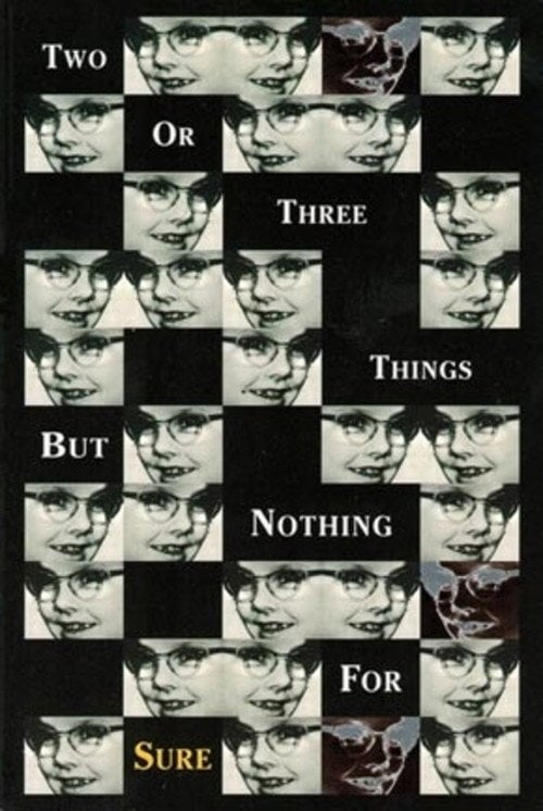 Movie poster for 2 or 3 Things But Nothing for Sure (1997)