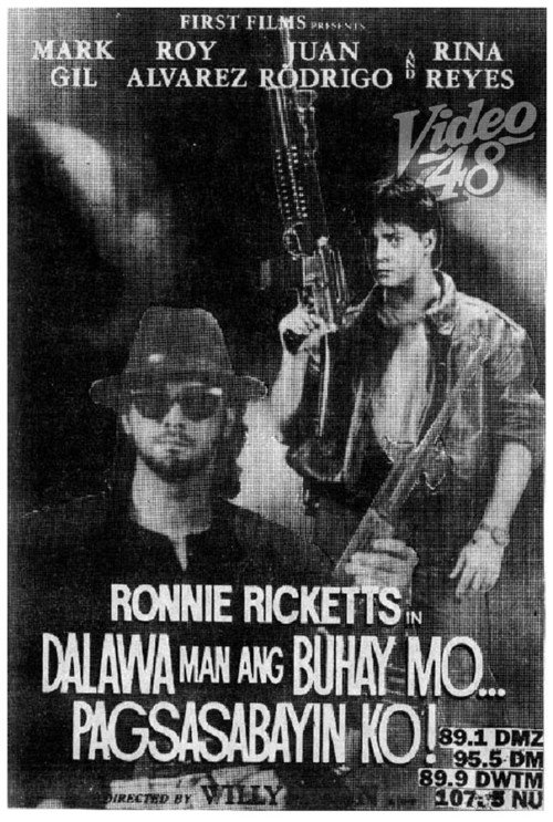 Movie poster for Dalawa Man Ang Buhay Mo, Pagsasabayin Ko! (1992)