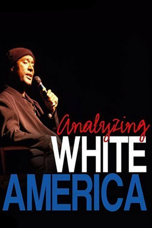 Movie poster for Paul Mooney: Analyzing White America (2002)
