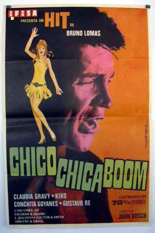Movie poster for Chico, chica, ¡boom! (1969)
