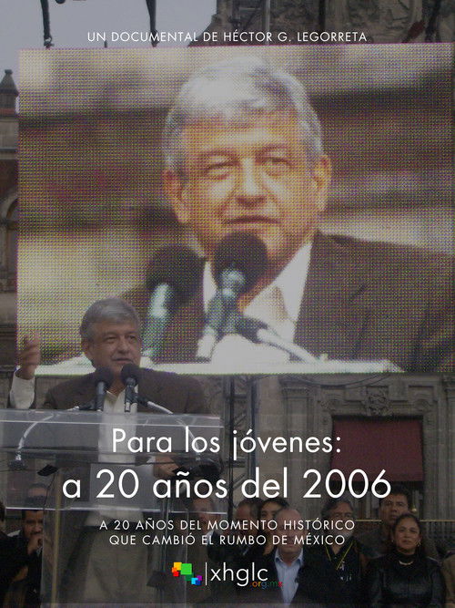 Para los jóvenes: a 20 años del 2006 poster