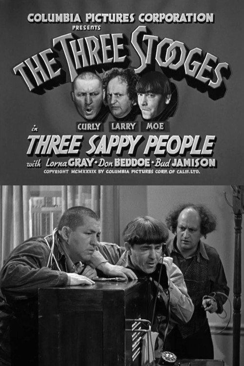 Movie poster for Three Sappy People (1939)