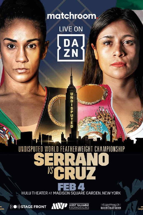 Movie poster for Amanda Serrano vs. Erika Cruz (2023)