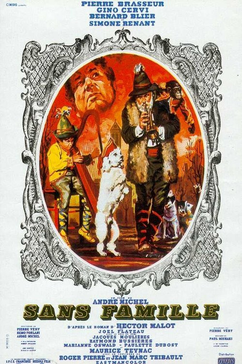 Movie poster for Sans famille (1958)