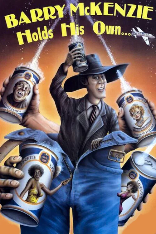 Movie poster for Barry McKenzie Holds His Own (1974)