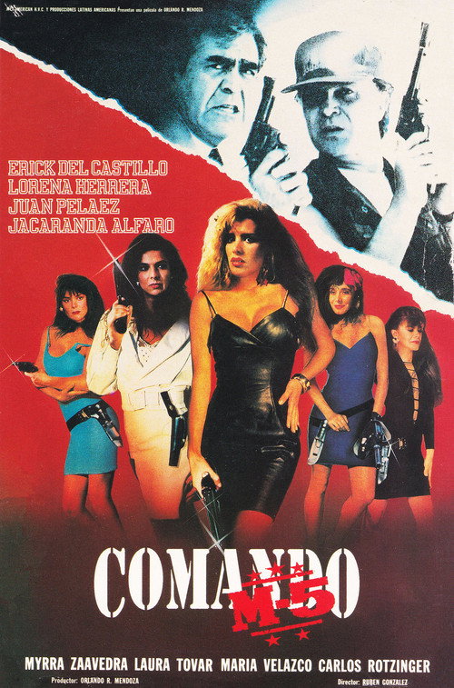 Movie poster for Comando M-5 (1991)