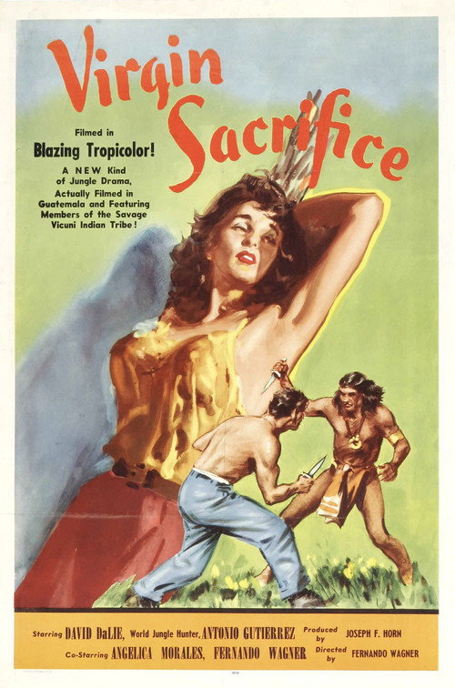 Movie poster for Virgin Sacrifice (1960)