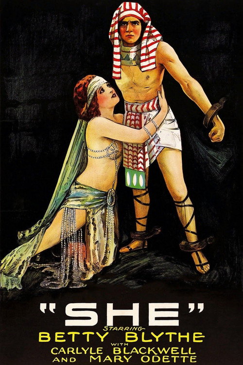 Movie poster for She (1925)