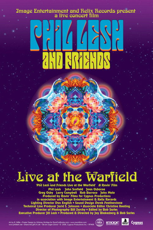 Movie poster for Phil Lesh and Friends: Live at the Warfield (2006)