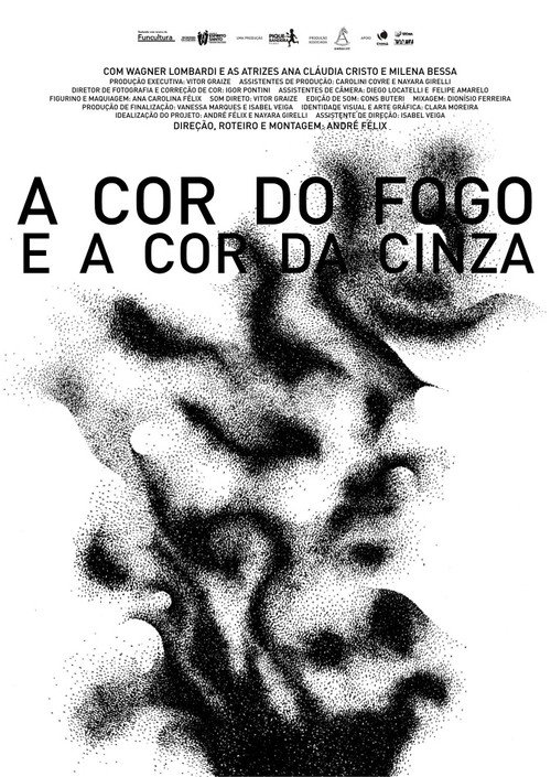Movie poster for A Cor do Fogo e a Cor da Cinza (2014)