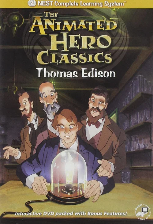 Movie poster for Animated Hero Classics: Thomas Edison (1993)