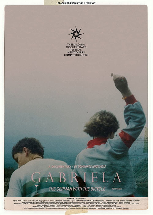 Movie poster for Gabriela, The German with the Bicycle (2021)