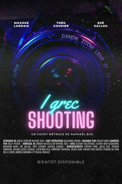 Movie poster for I GREC SHOOTING (2025)