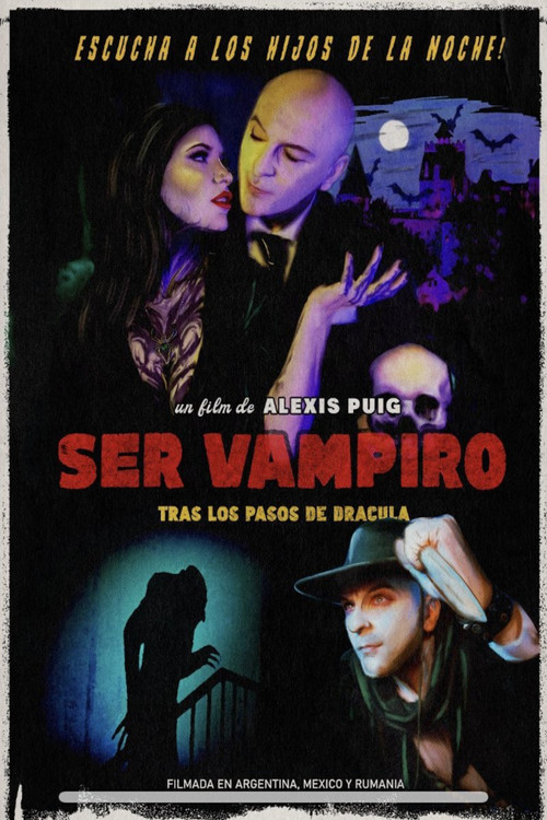 Movie poster for Ser vampiro: tras los pasos de drácula (2023)