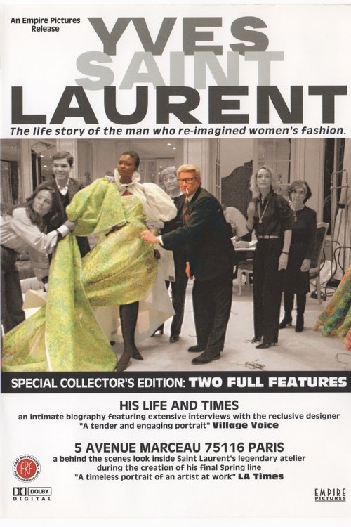 Movie poster for Yves Saint Laurent: 5 Avenue Marceau 75116 Paris (2002)
