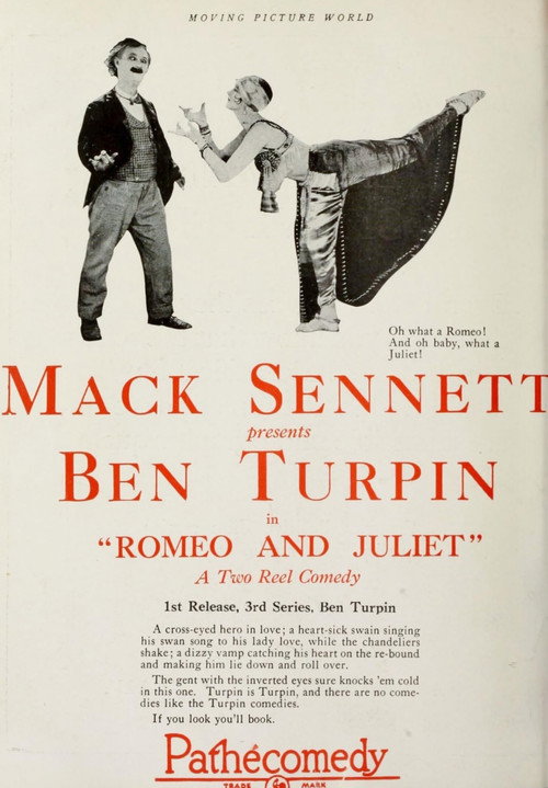 Movie poster for Romeo and Juliet (1924)