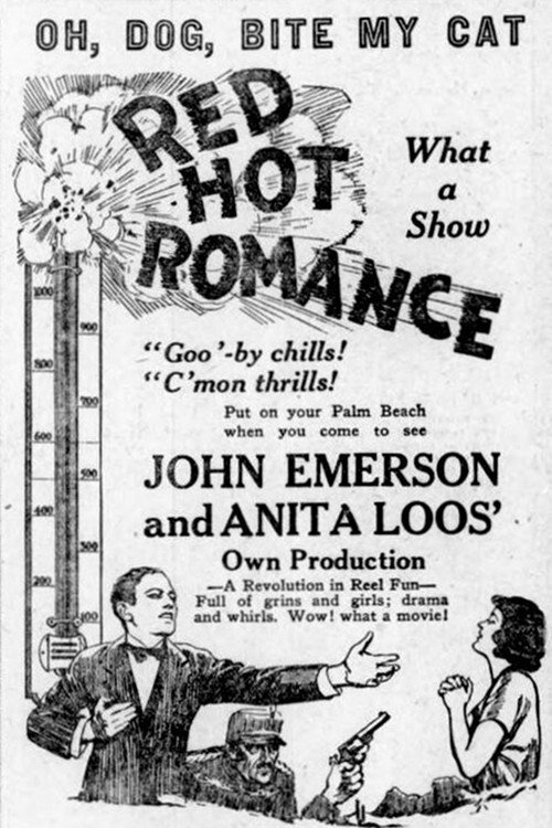 Movie poster for Red Hot Romance (1922)