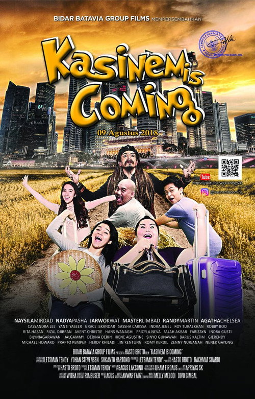 Movie poster for Kasinem is Coming (2018)