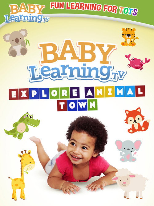 Movie poster for BabyLearning.tv: Explore Animal Town (2023)