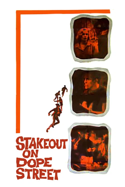 Movie poster for Stakeout on Dope Street (1958)