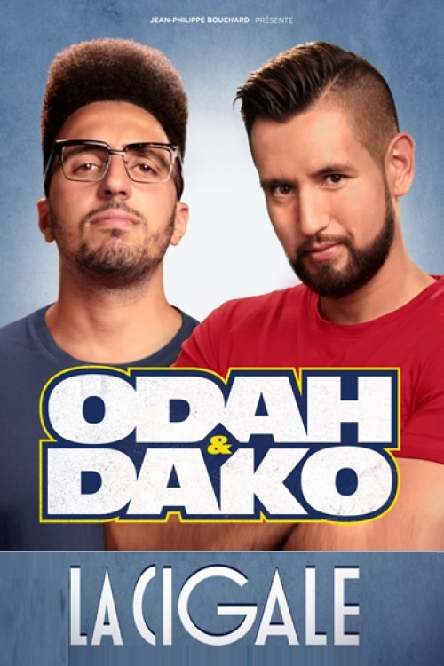 Movie poster for Odah & Dako à la Cigale (2022)