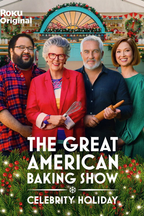 Movie poster for The Great American Baking Show: Celebrity Holiday (2022)