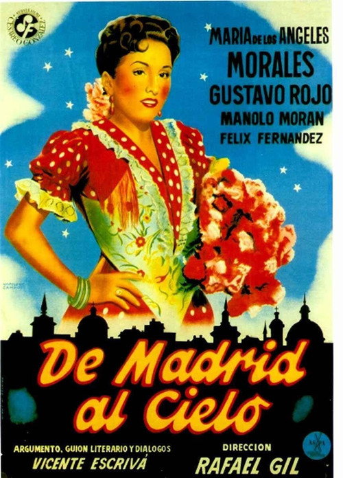 Movie poster for De Madrid al cielo (1952)