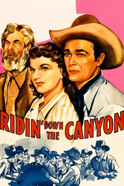 Movie poster for Ridin' Down the Canyon (1942)