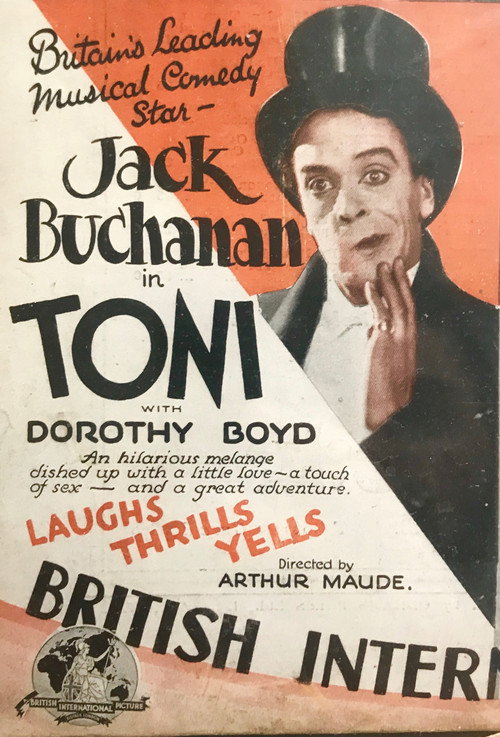 Movie poster for Toni (1928)