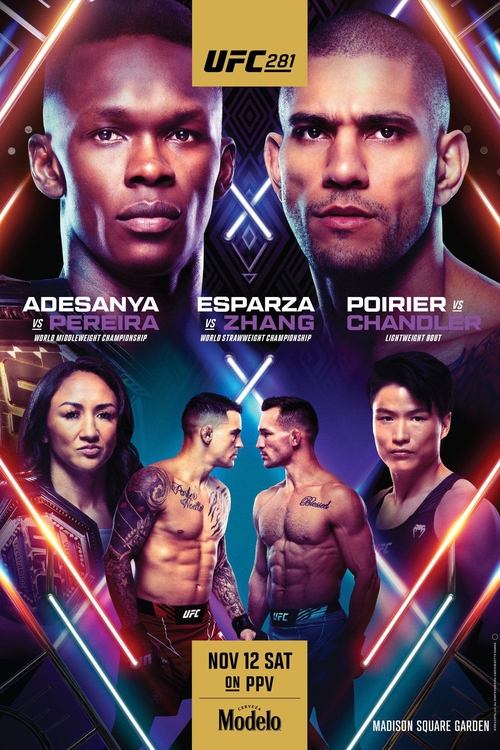 Movie poster for UFC 281: Adesanya vs. Pereira (2022)